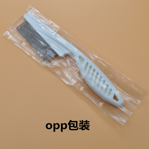 Pet Dog Flea Comb, Cat Comb Fine Tooth Stainless Steel Needle Comb for Fleas, Cat and Dog Comb Wholesale