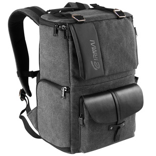 Rima Digital Camera Bag Canvas Casual Photography Backpack Geography Backpack Computer Bag