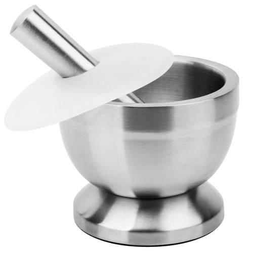 Stainless steel garlic press, kitchen manual garlic masher, garlic crushing tool, garlic paste grinder, factory direct sale