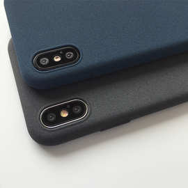 适用iPhone14手机壳磨砂岩15Promax全包硅胶苹果15保护套13新款软