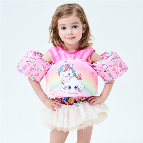 Buoyancy vest children's life jacket swimming suit foam floating sleeve learn to swim sleeveless arm ring water sleeve swimming aid jacket