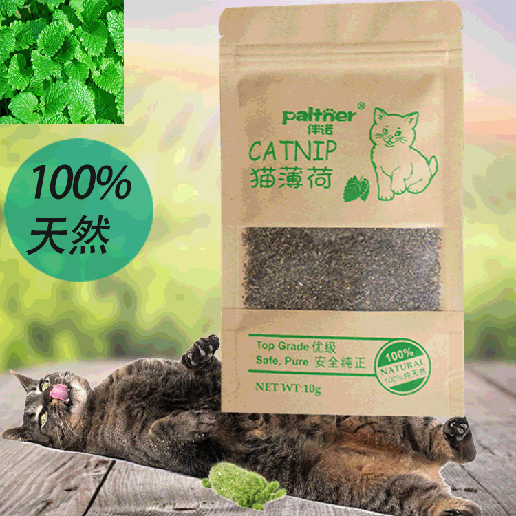 Bannuo High Quality Catnip Cat Snacks Hair Ball Cat Supplies Toy Natural Catnip Cat Grass