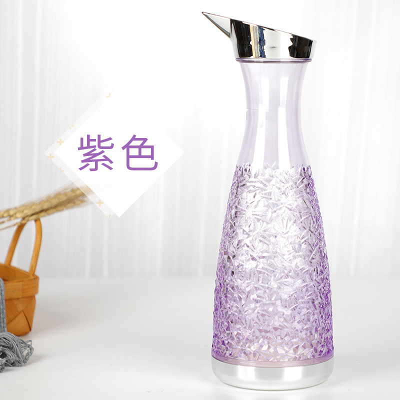 Jugo de frutas de gran capacidad de plástico jar de jugo de ciruela ácida bar bar de licor hervidor de agua fría acrílico PC resistente a la caída