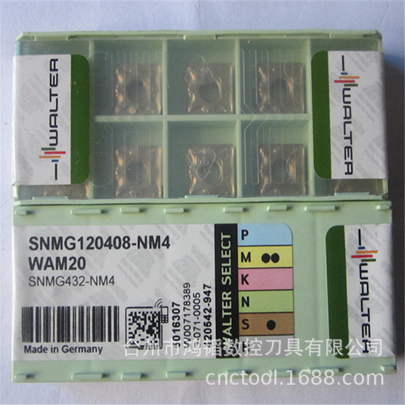 批发WALTER瓦尔特数控车刀SNMG120408-NM4 WAM20机床机夹切削刀粒