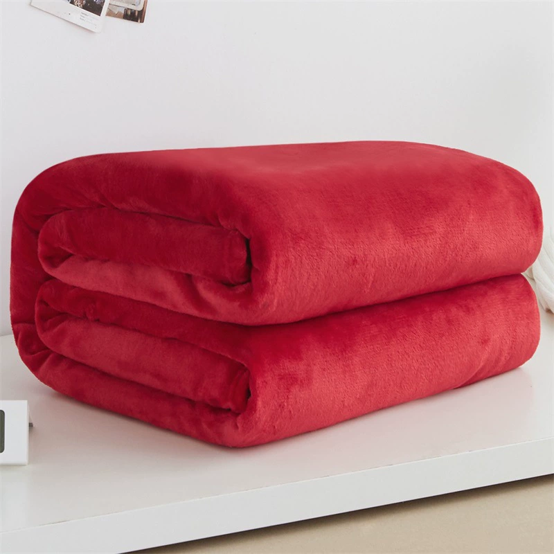 Коралловый фланелевый плед, Cloud Mink Velvet 120D, несколько размеров 50×70–200×230 см, подарок и йога
