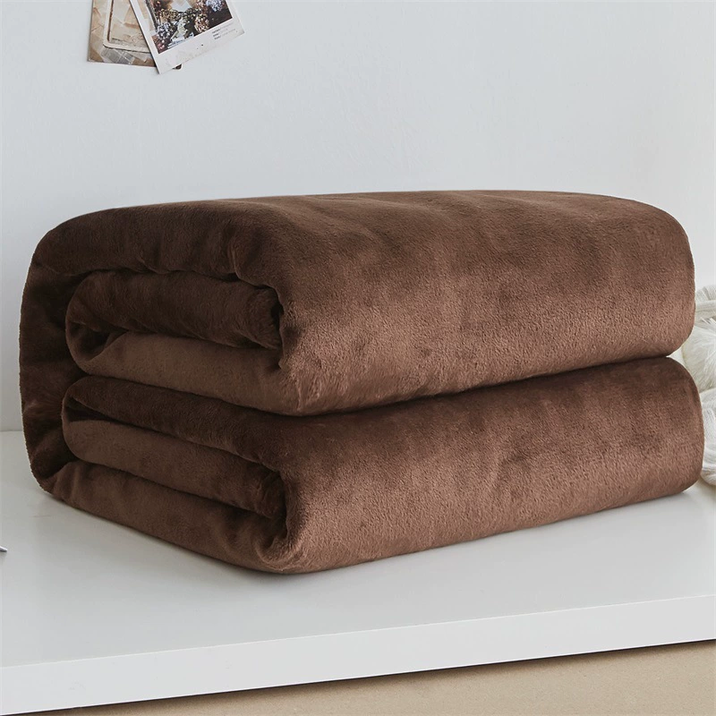 Коралловый фланелевый плед, Cloud Mink Velvet 120D, несколько размеров 50×70–200×230 см, подарок и йога