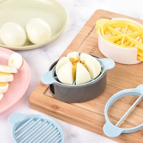 Plastic six-cup fancy preserved egg splitter egg cutter egg opener egg splitter egg splitter kitchen gadgets