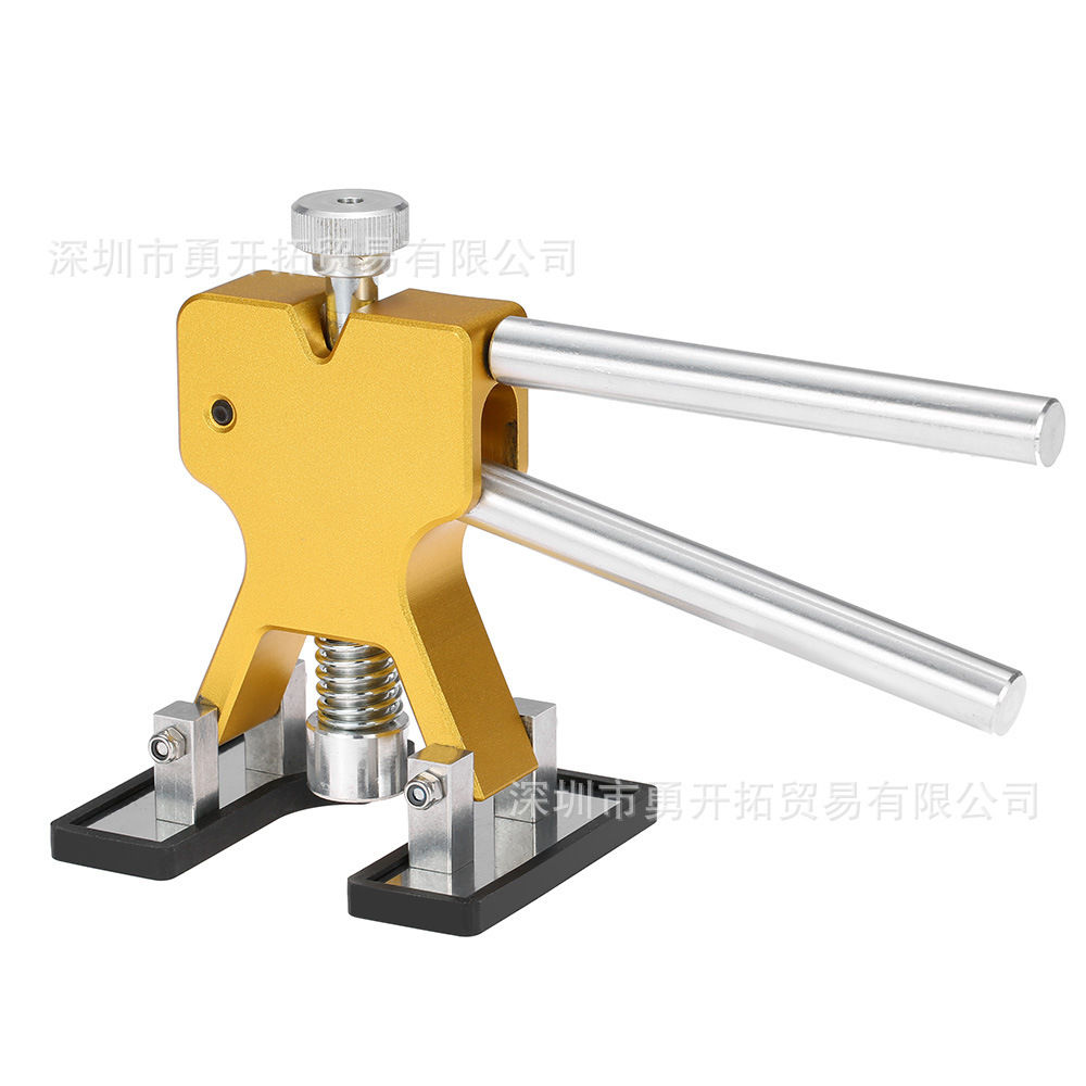 汽车车身钣金凹痕修复工具 金色拉拔配18个吸盘 蓝色