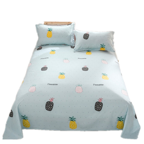 Single bed sheet for student dorms, 1.8m for double beds (unisex), fitted sheet for 1.5m single beds, and kids' pillowcases