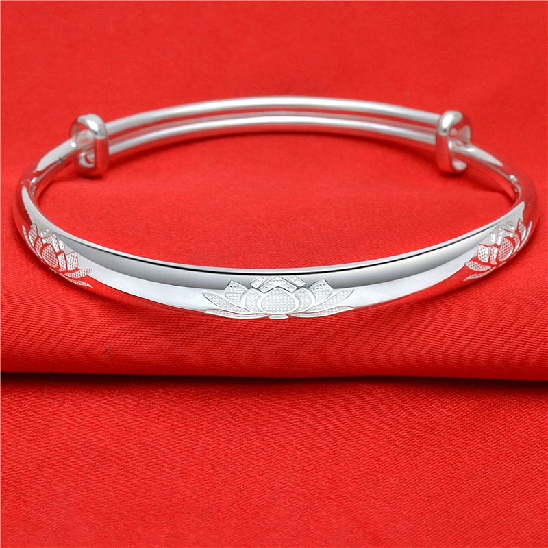 Silver bracelet, ethnic accessory, 925 sample silver, ethnic style