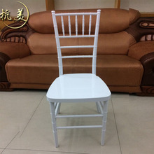 厂家直销白色树脂竹节椅白色全新树脂材料竹节椅