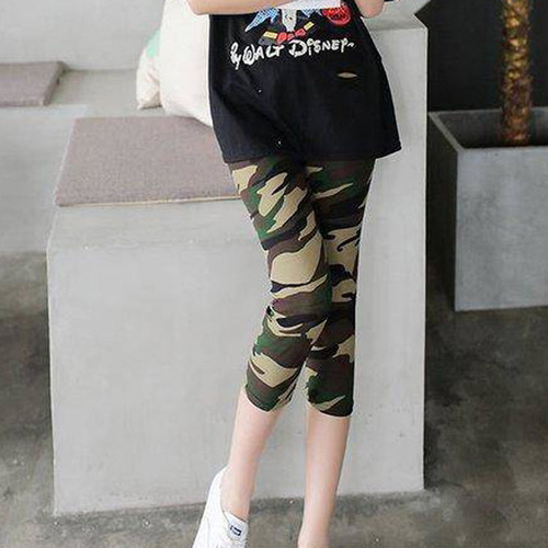 Summer New Women's Milk Silk Frayed Elastic Slimming Blue Denim Seven-Eighth Length Skirt Thin Outerwear Petite Footwear for Women