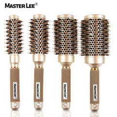 馬斯特里跨境熱銷陶瓷滾梳髮廊專用捲髮造型蓬鬆負離子美發梳子