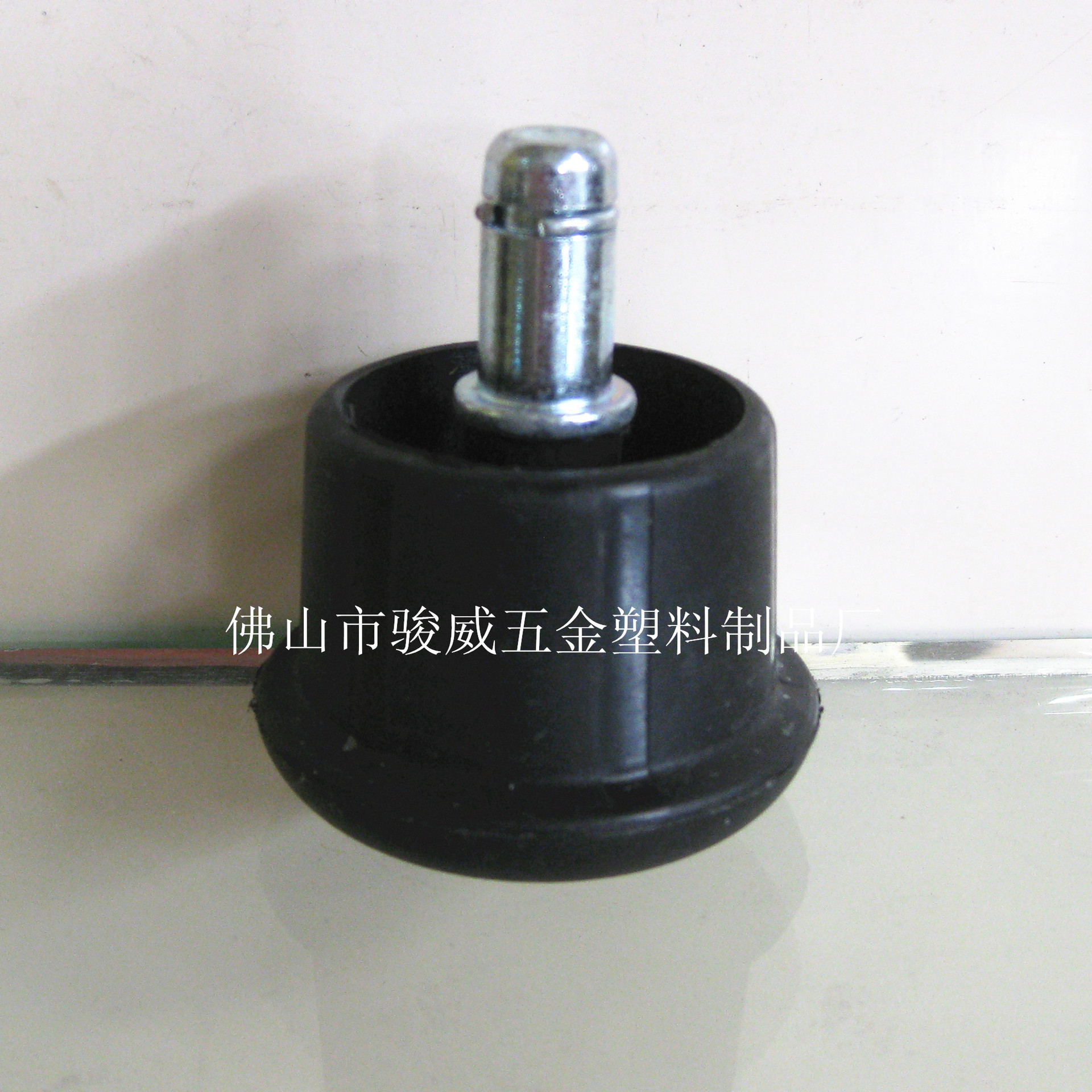 脚轮 50mm卡簧插杆开口固定轮 五星脚架专用轮 尼龙家具轮