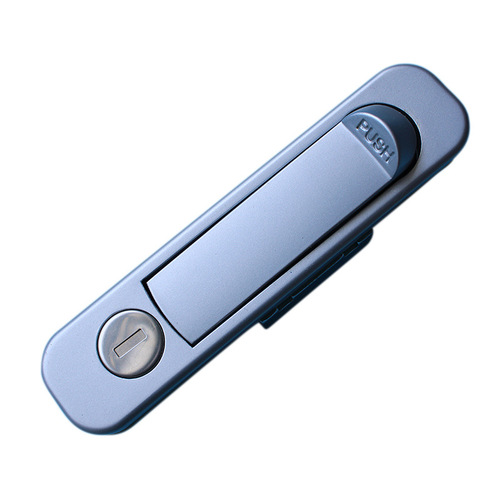 Factory direct supply MS737 distribution cabinet door lock, chassis cabinet door lock, iron cabinet square flat lock wholesale