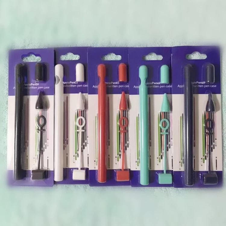 Подходит для чехла Apple Pen Case Apple Pencil силиконовые чехлы аксессуары для IPAD новые надписи кисть