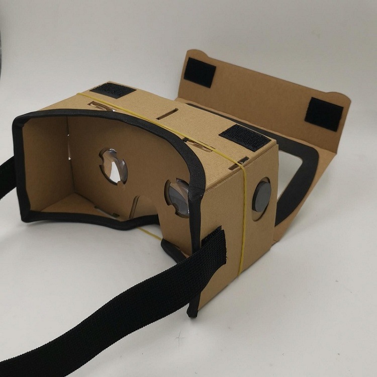 DIY テクノロジー小生産仮想現実メガネ小中学生科学小さな発明 VR メガネはカスタマイズすることができます