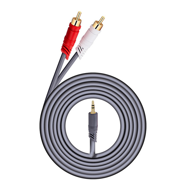 Jinghua 3.5 points AV Lotus audio cable 3.5 male to 2RCA game…