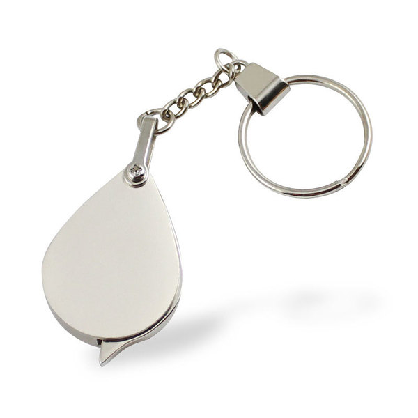 Handheld full metal folding keychain with key