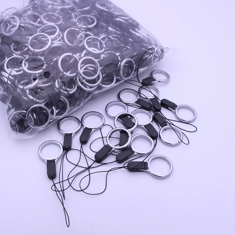 В наличии два в одном мобильный телефон висит веревка Пряжка металлическое кольцо Мобильный телефон Веревка новый мобильный телефон кольцо пряжка аксессуары