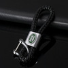 Woven keychain suitable for men and women, fashionable pendant, car keys with accessories