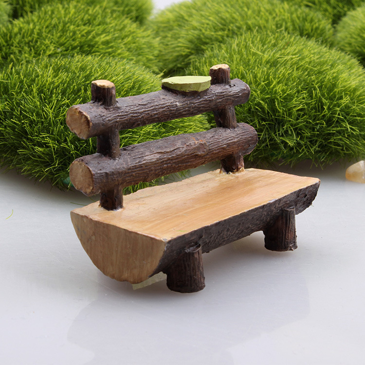 Factory direct supply simulation leaves chair garden chair sofa chair psychological sand table game Micro landscape gardening aquarium