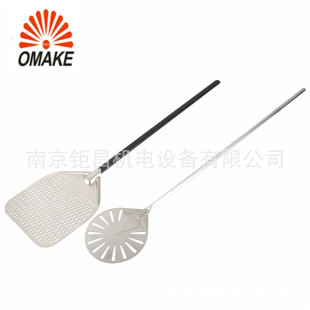 SOURCE Factory wholesale 12-inch square stainless steel punching shovel pizza baking shovel cake baking shovel