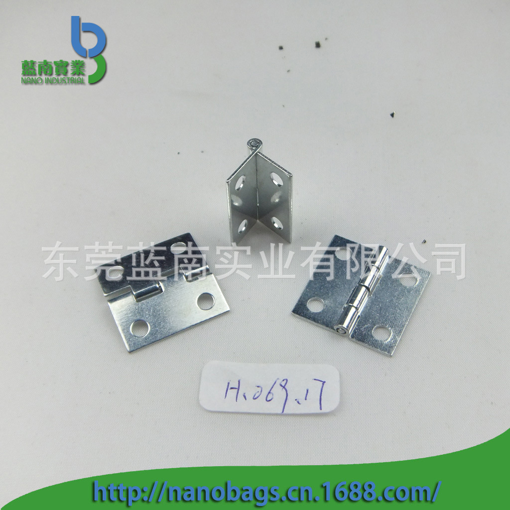 厂家供应迷你小木盒圆角四孔合页手工DIY首饰小合页小家具合页