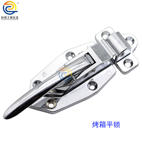 Zinc alloy B01 flat ball oven door handle mechanical equipment drying box cold storage door door lock handle