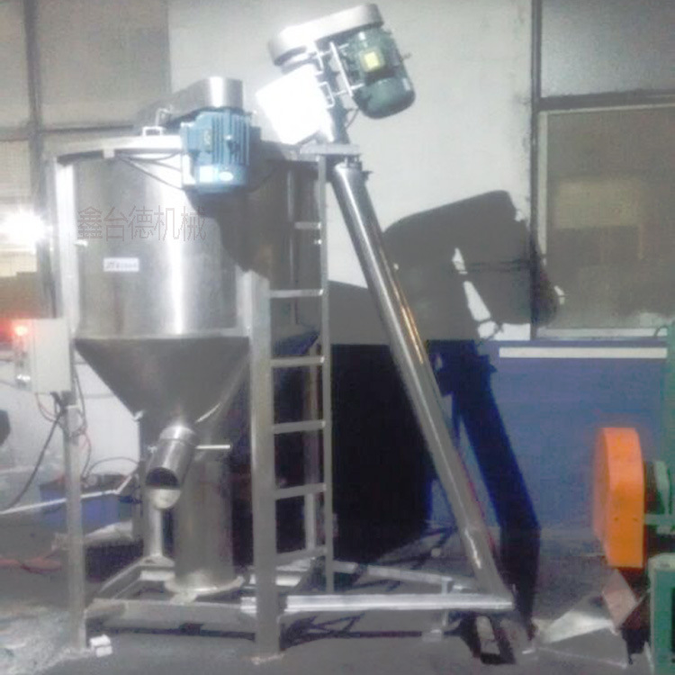 厂家供应塑料搅拌机立式混色机工业拌料机颗粒塑料混色机上料机