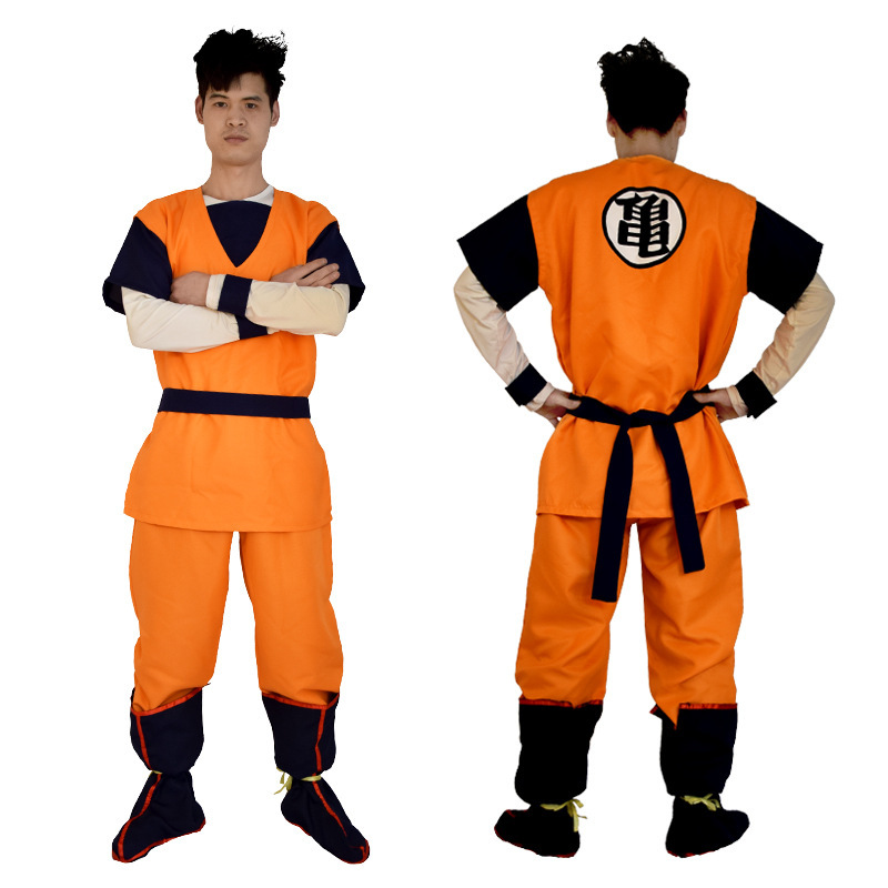 Korean-style Dragon Ball Monkey King Costume Costume Enlightenment Word Turtle Word COSPLAY Anime Costume Performance Clothing Suit