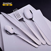 Tableware stainless steel, set, increased thickness, wholesale