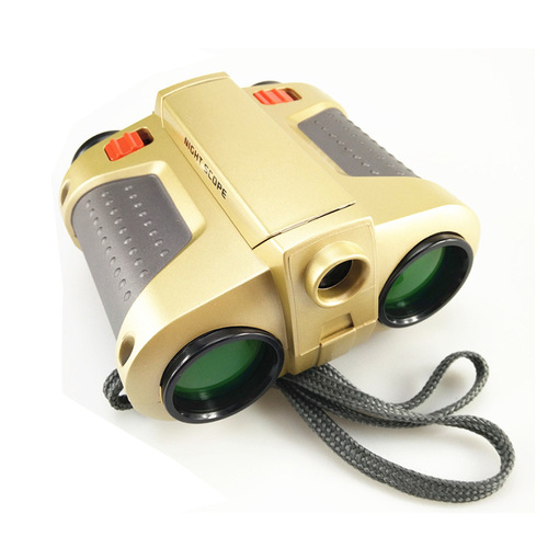 Unclear packaging return and exchange 4x30 children's lighted night vision optical telescope toy binoculars
