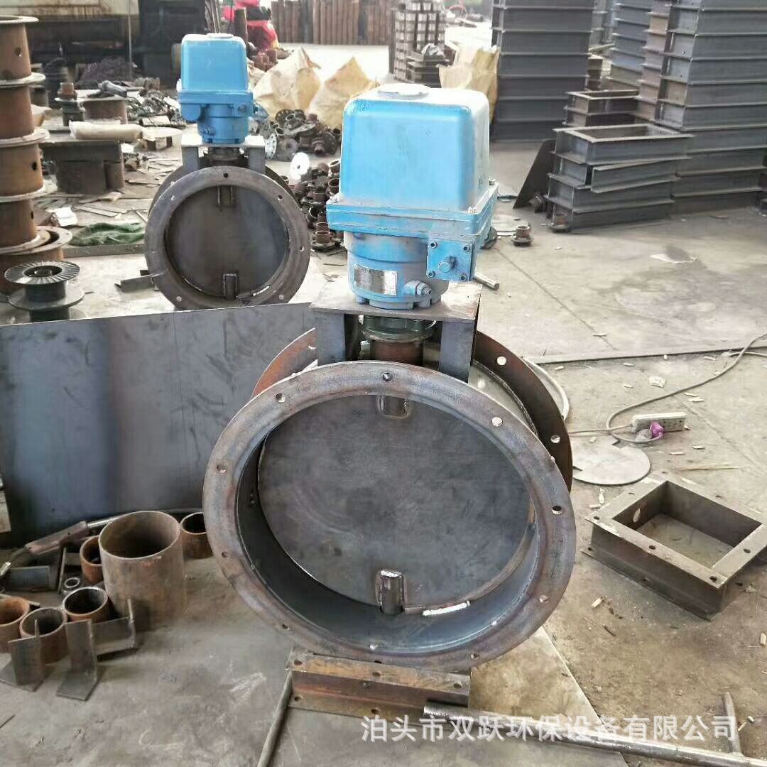 批发电动调风阀涡轮法兰通风蝶阀高温大口径工业除尘器管道百叶阀