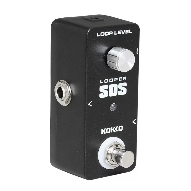工厂现货录音迷你单块LOOPER SOS效果器民谣电吉他效果器