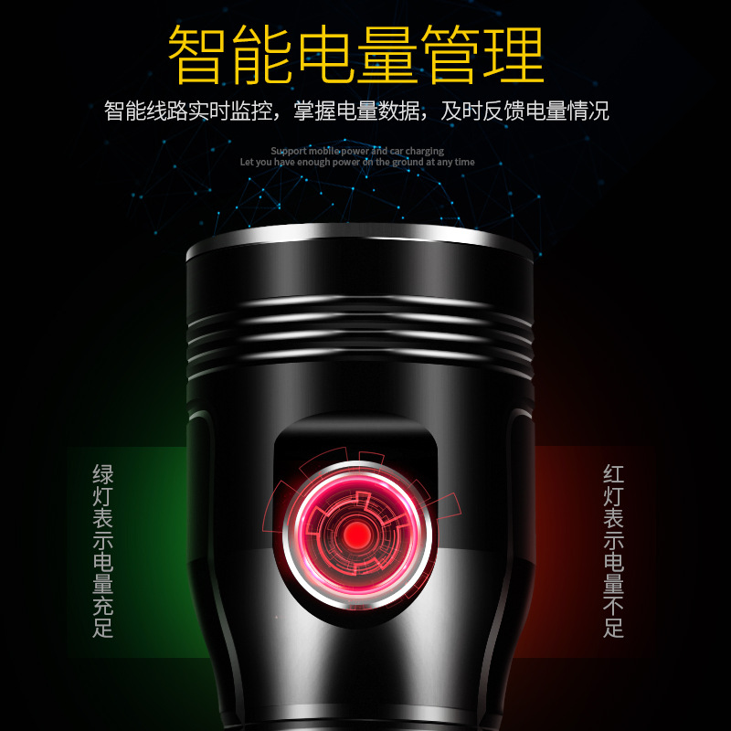 Fábrica al por mayor nueva langminas 383 mini hogar acampar al aire libre impermeable fuerte luz iluminación linterna