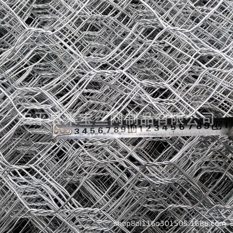 厂家直销锌铝合金雷诺护垫 批发双绞合拧花编织笼网雷诺护垫