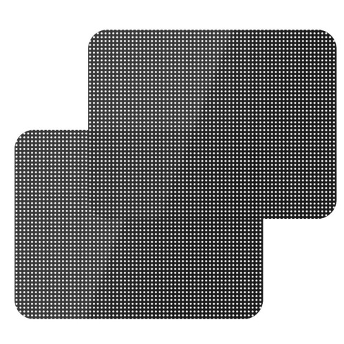 Car interior side window sunshade, electrostatic adsorption sunshade car sunshade with 2 pieces of sun protection stickers