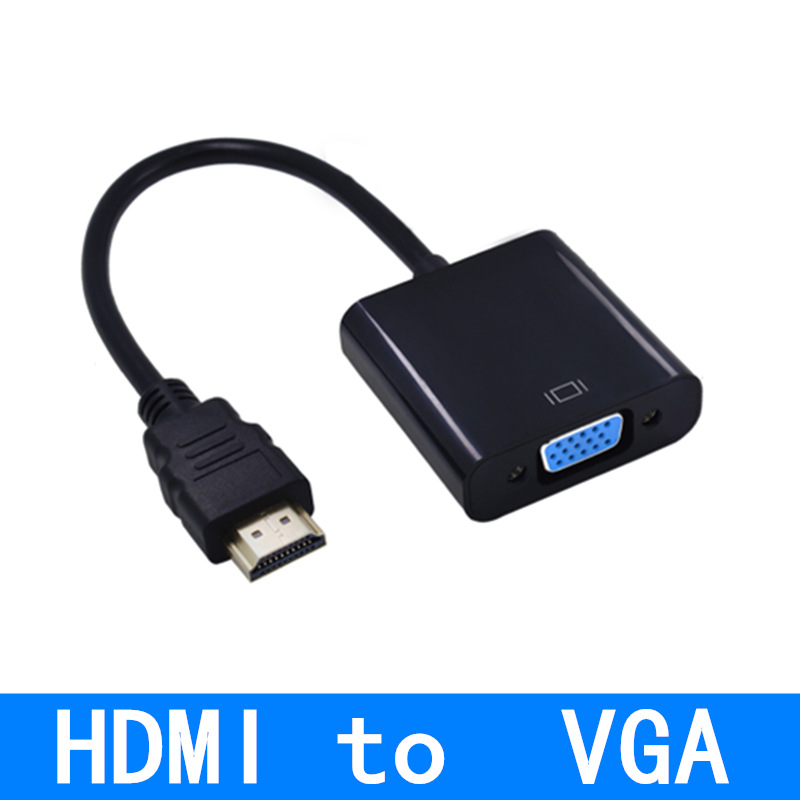 HDMI a VGA cable adaptador HD convertidor ordenador HDMI a VGA interfaz Monitor proyector