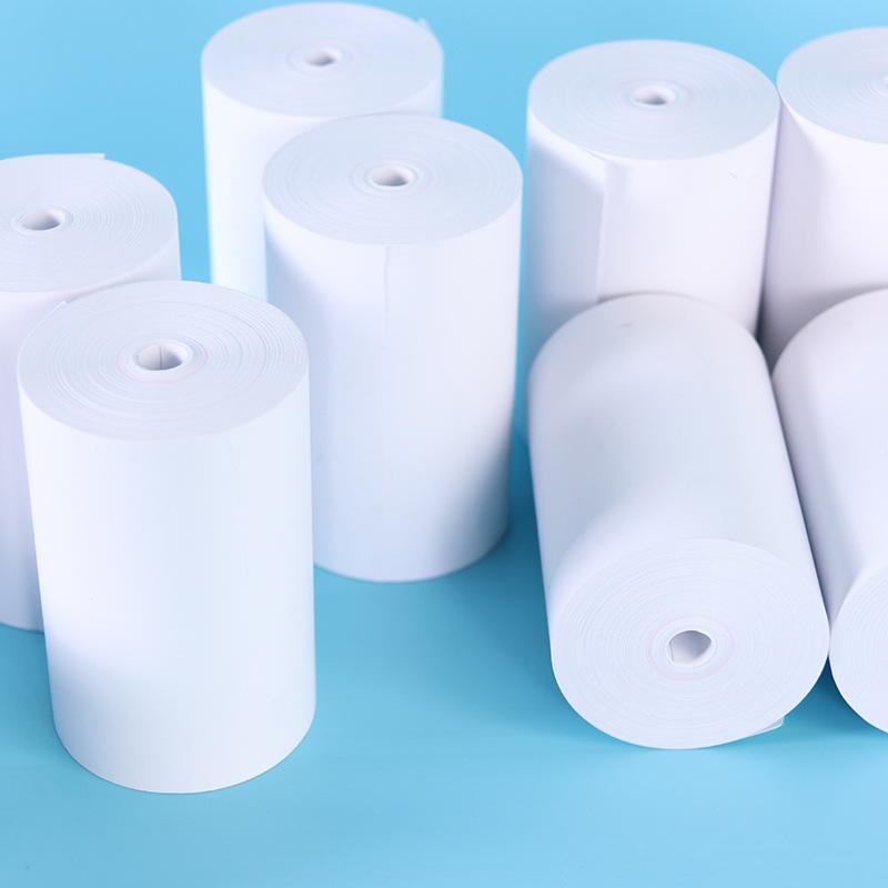 無管芯熱敏收銀紙80*50熱敏打印紙80mm收銀紙超市小票紙80x50