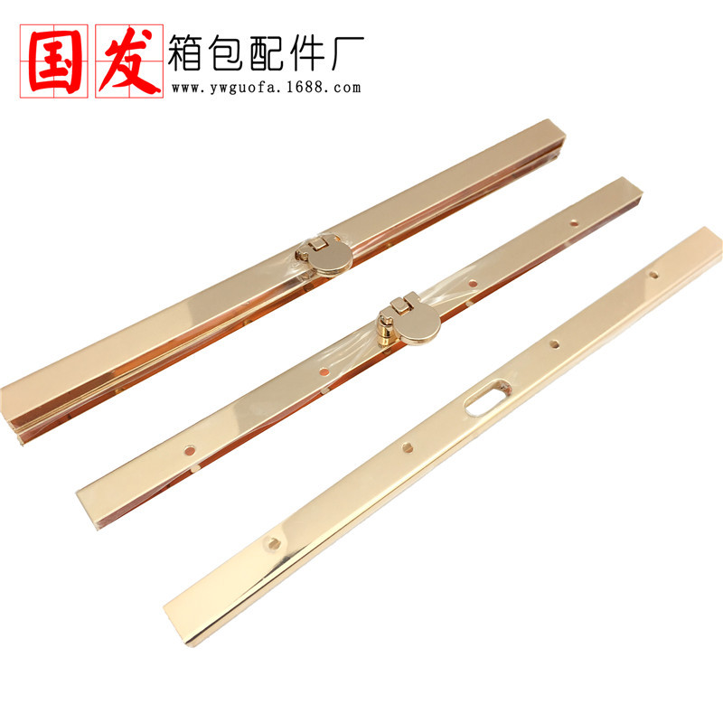 11CM 19CM banda de borde recta boca de oro botón Mickey cabeza de borde recto bolso clip tornillo de borde