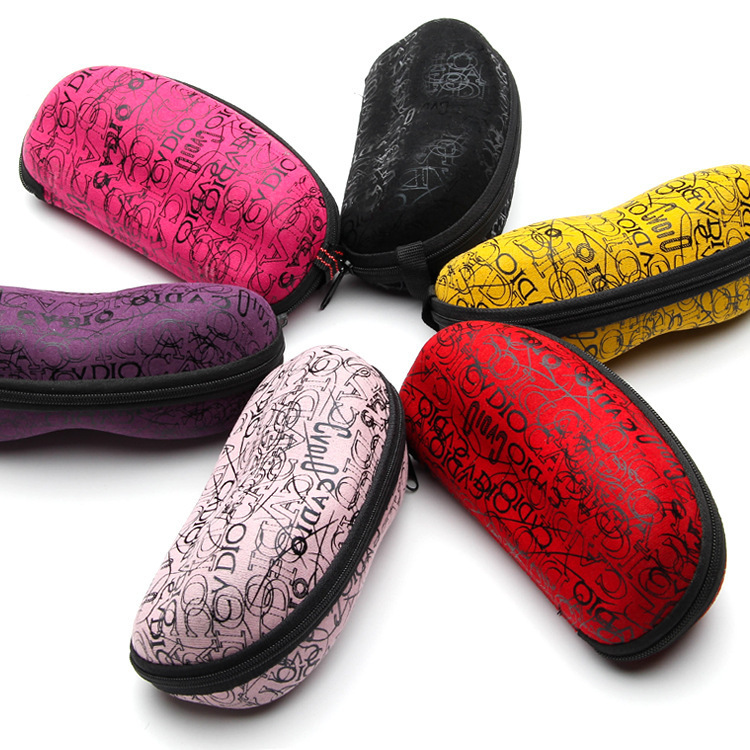 Zipper Glasses Case for Men and Women, Retro Sunglasses, Portable Anti-Pressure Peanut Box, Sunglasses Case Zipper Glasses Case for Men and Women, Retro Sunglasses, Portable Anti-Pressure Peanut Box, Sunglasses Case