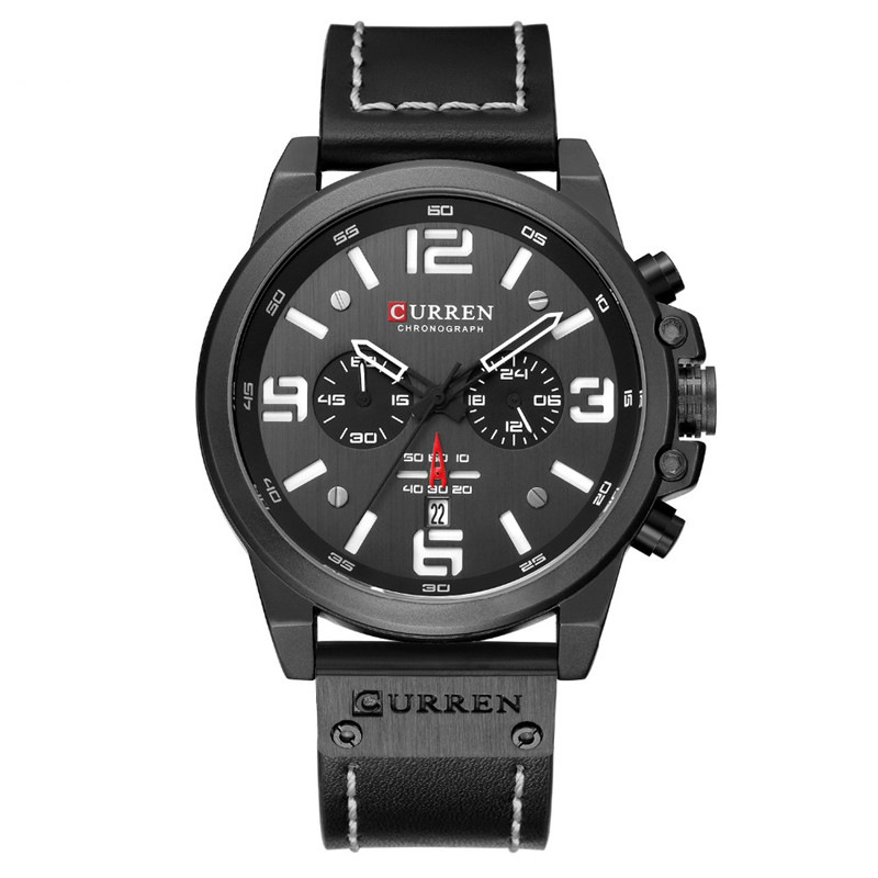 CURREN Carian 8314 reloj de cuarzo de correa multifuncional para hombres reloj deportivo de moda casual para hombres reloj para hombres