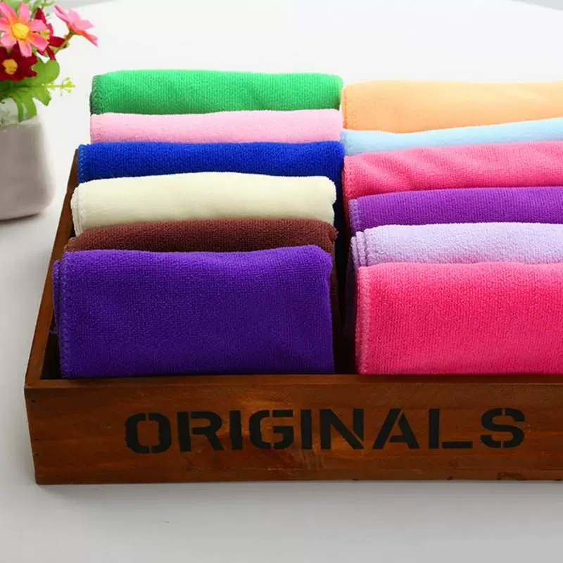 家用清洁加厚吸水面巾擦手巾礼品毛巾洗脸理发店干发巾美容院家居