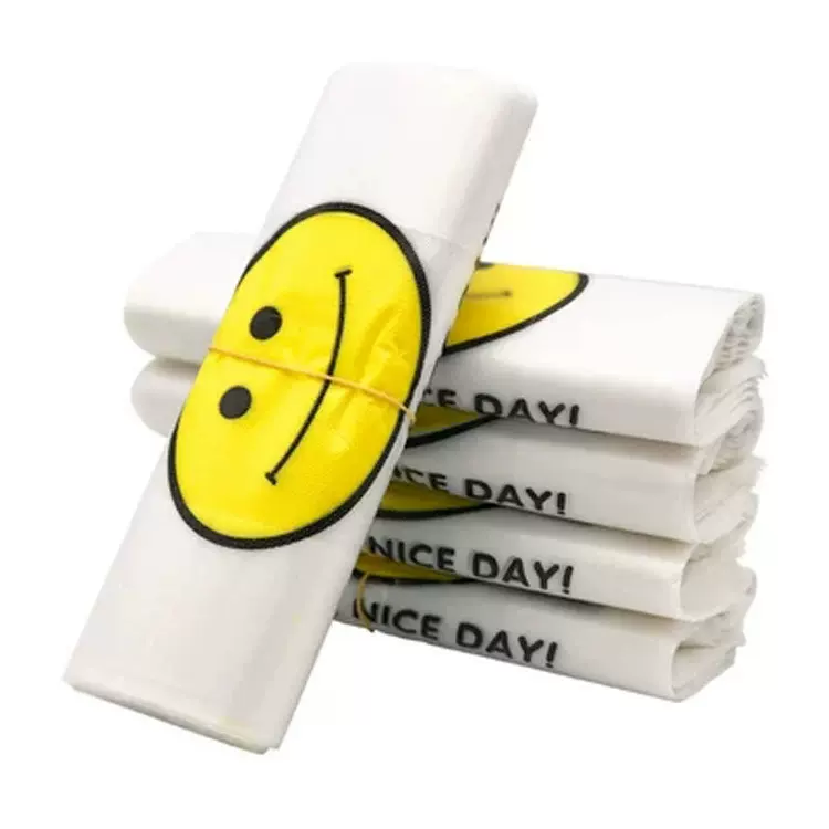 方便袋透明食品塑料手提袋外卖打包袋水果包装袋批发加厚手提式