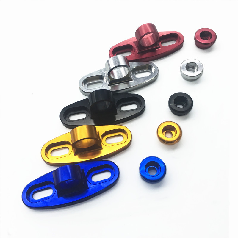 Motorcycle rearview mirror accessories modified mirror seat cnc universal mirror code sports car mirror connector cross-border mirror