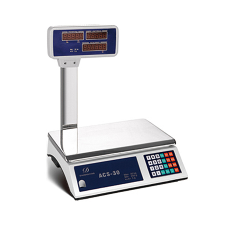 Exportación de comercio exterior en inglés balanza electrónica con barra brazo vertical balanza electrónica 30kg/40kg balanza electrónica image 1