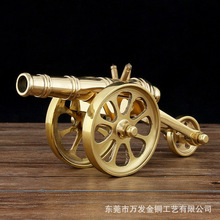 黄铜大炮铜器风水用品厂家批发铜炮摆件家居寺庙办公室内开业送礼