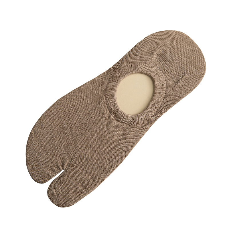 Calcetines de punta de pareja calcetines finos de verano de silicona antideslizante boca baja calcetines de Punta invisibles calcetines de barco calcetines invisibles para hombres y mujeres