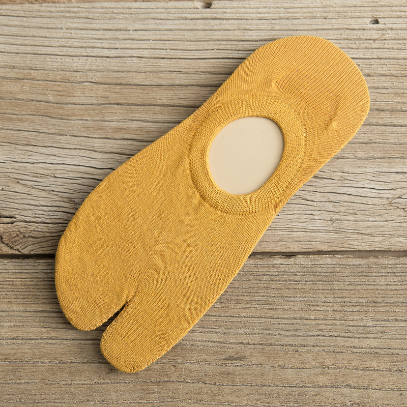 Calcetines de punta de pareja calcetines finos de verano de silicona antideslizante boca baja calcetines de Punta invisibles calcetines de barco calcetines invisibles para hombres y mujeres
